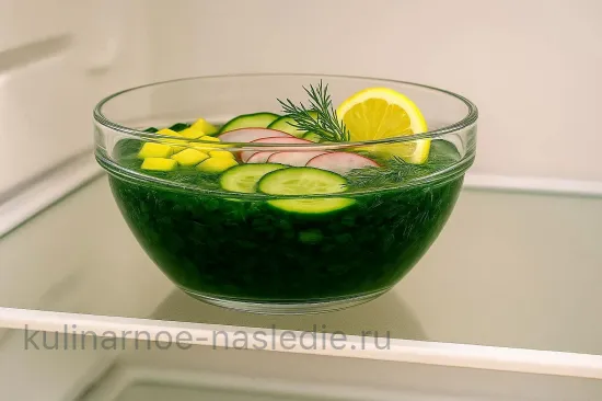 Веганская ботвинья с авокадо - шаг 6