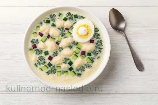 Ботвинья классическая с квасом - шаг 7