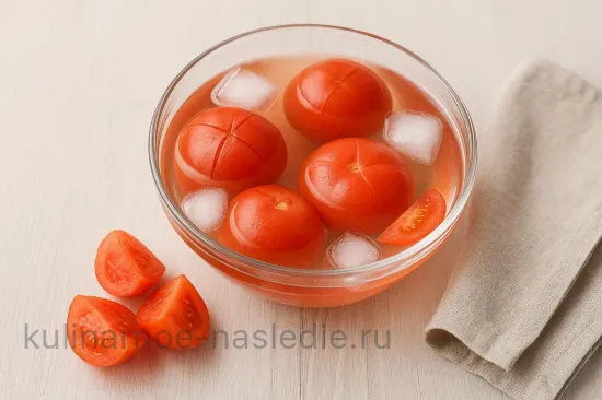 Томатный суп с клубникой и базиликом - шаг 1 (изображение)