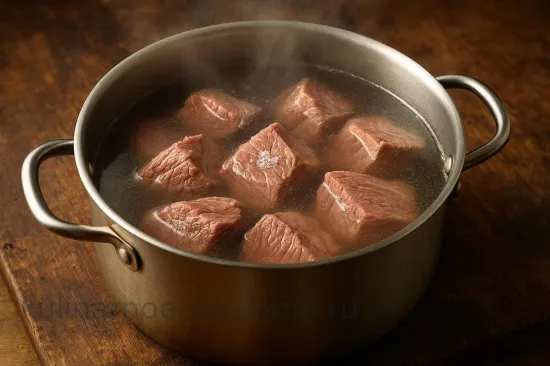 Харчо по-грузински с говядиной и грецкими орехами - шаг 1