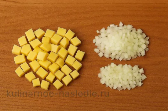 Молочный бульон с зеленым горошком - шаг 1