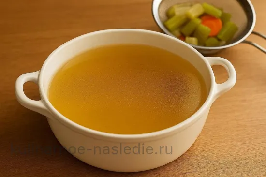 Овощной бульон с кореньями – легкий и витаминный - шаг 3