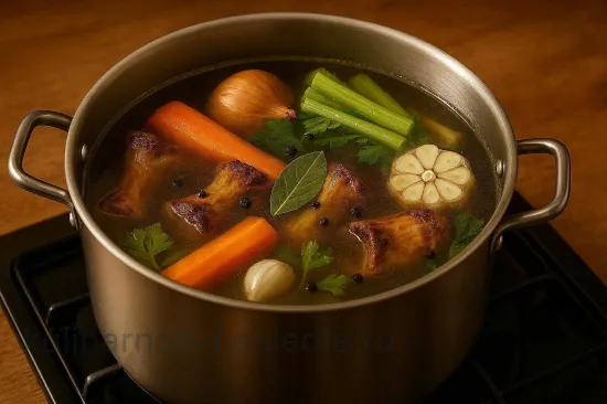 Костный бульон для супов - крепкий и наваристый - шаг 3