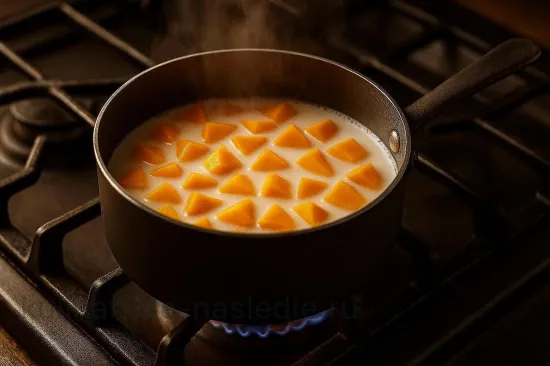 Пшенная каша с тыквой - золотистая и полезная - шаг 2