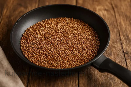 Гречневая каша с грибами и луком - шаг 1