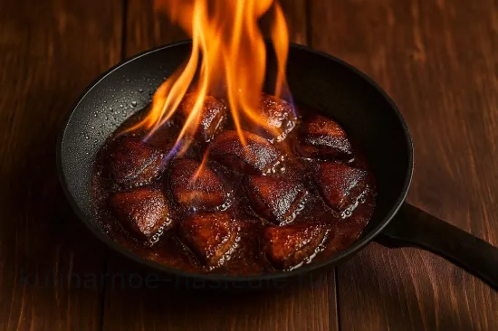 Печень индейки с яблоками и кальвадосом - шаг 3 (изображение)