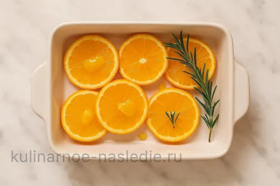 Печень утки с апельсиновым конфи - изысканный рецепт как в ресторане - шаг 2 (изображение)