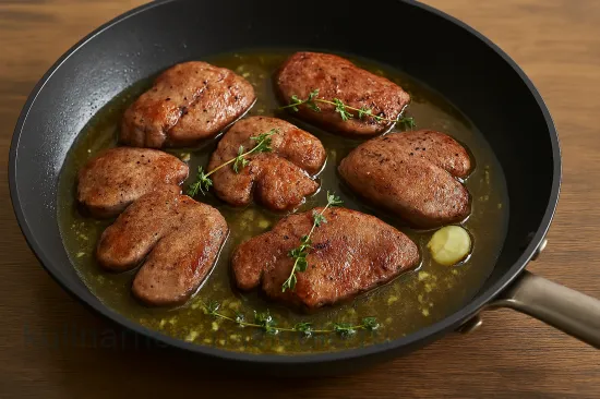 Печень кролика в винном соусе - изысканный рецепт - шаг 3