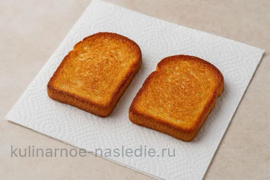 Тосты с креветками и сливочным сыром - шаг 1