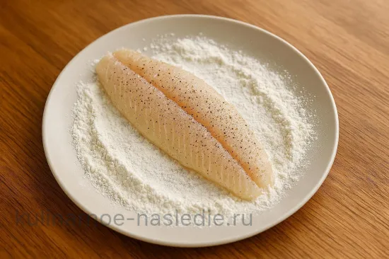 Рыбное филе с креветками и сыром - шаг 2