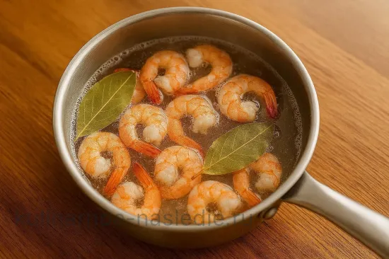 Рыбное филе с креветками и сыром - шаг 4