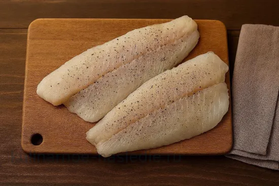 Пангасиус, запечённый с томатами и ароматными травами - Подготовка рыбы