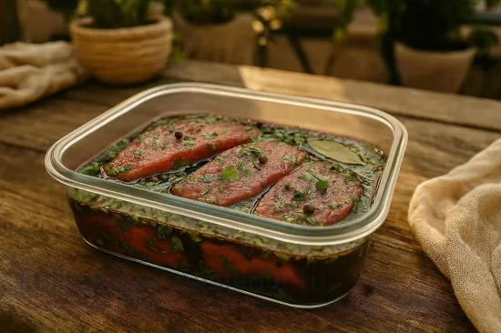 Телятина в вине на гриле - шаг 3