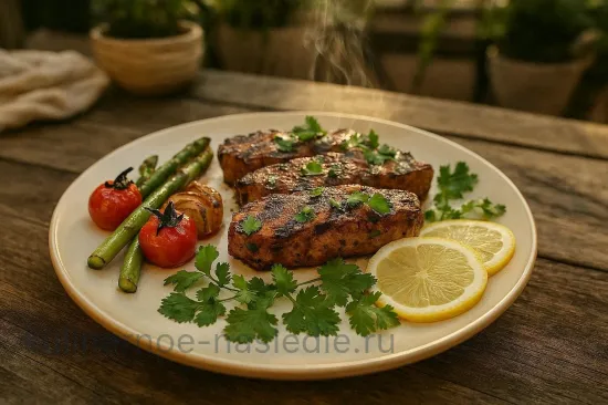 Телятина в вине на гриле - шаг 5