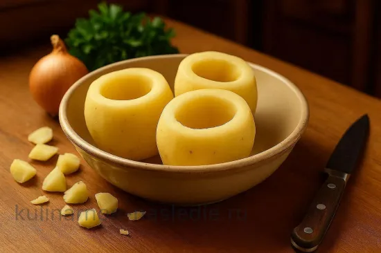 Фаршированный картофель в духовке - шаг 3