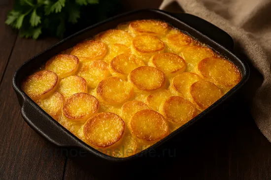 Запеканка из картофеля с колбасой и зеленью - шаг 6