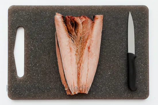 Скумбрия, запечённая с булгуром и овощами - шаг 1