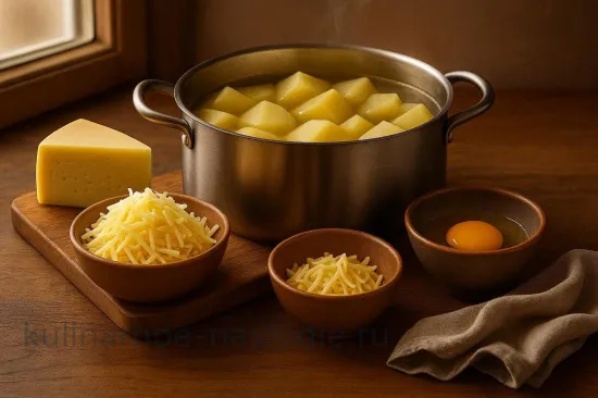 Аппетитные пирожки с картошкой и помидорами - шаг 1 (изображение)