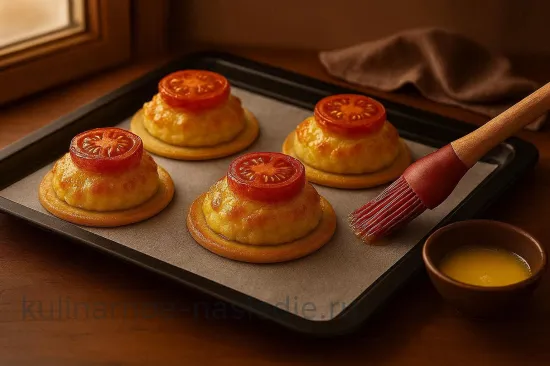 Аппетитные пирожки с картошкой и помидорами - шаг 6 (изображение)