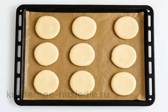 Булочки и вишней и миндалем - Подготовка теста