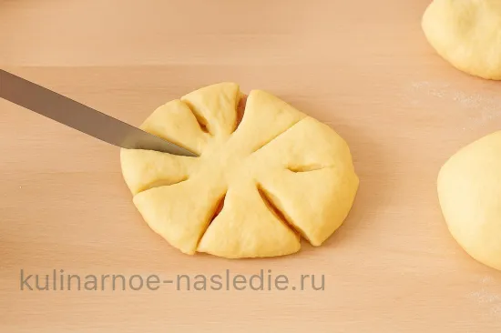 Булочки с курагой - шаг 7 (изображение)