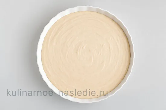 Заливной пирог с мясными фрикадельками - Собираем пирог