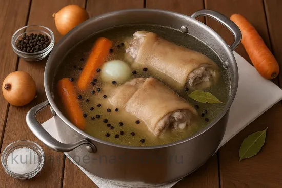 Домашний террин из свиной рульки - шаг 1 (изображение)