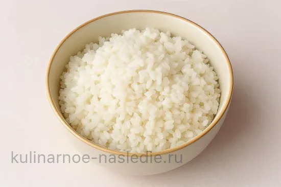 Блинные роллы с рыбой, рисом и огурцом - шаг 1 (изображение)