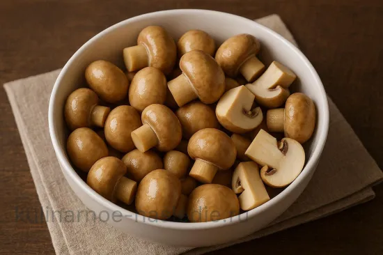 Домашние маринованные шампиньоны - шаг 1