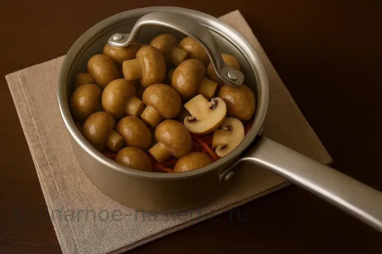 Домашние маринованные шампиньоны - шаг 6