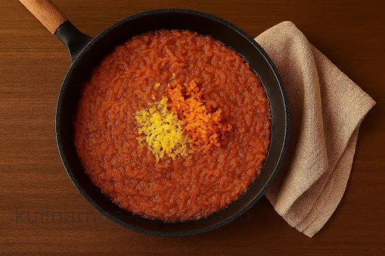 Пышные дрожжевые пирожки с цитрусово-морковной начинкой - шаг 3