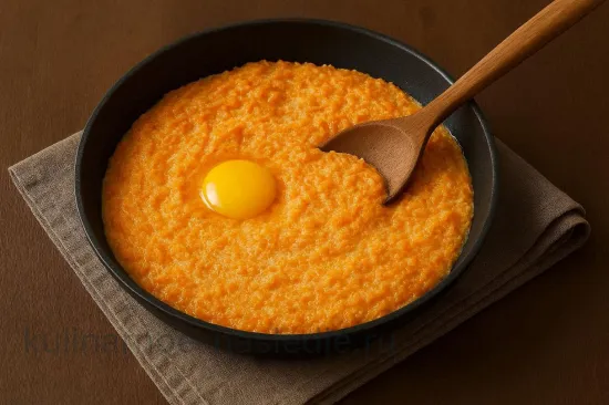 Нежная морковная запеканка - Готовим морковную основу