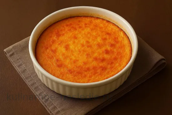 Нежная морковная запеканка - Выпекаем