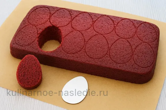 "Пасхальное чудо" – праздничный двухслойный кекс с сюрпризом - шаг 3