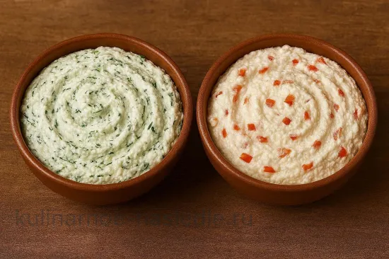 Крекеры с сыром и ореховой начинкой - шаг 4 (изображение)