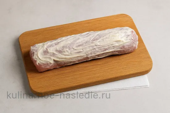 Мясо в слоёном тесте с лимонно-медовой зеленью - шаг 1 (изображение)