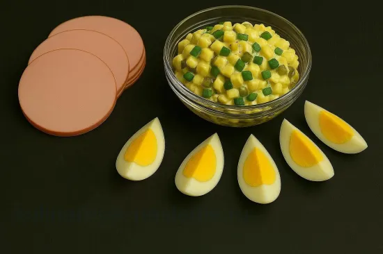 Бутерброды с салатом - шаг 3