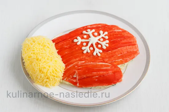 Салат «Варежка» - шаг 6 (изображение)