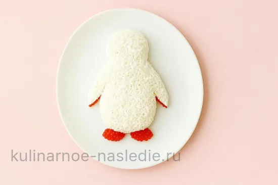 Салат «Пингвин» - шаг 4