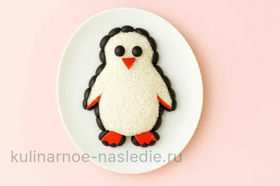 Салат «Пингвин» - шаг 5