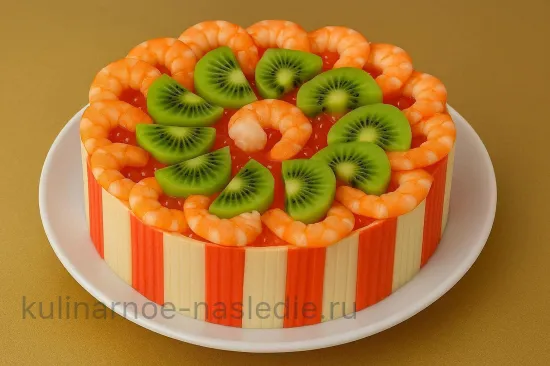 Салат «Морская сказка» - шаг 4 (изображение)