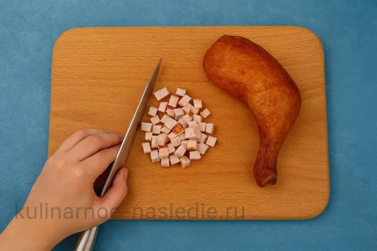 Салат «Рыжая лошадка» - шаг 1 (изображение)