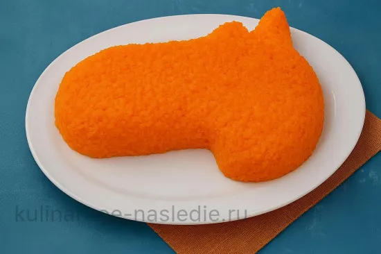 Салат «Рыжая лошадка» - шаг 4 (изображение)