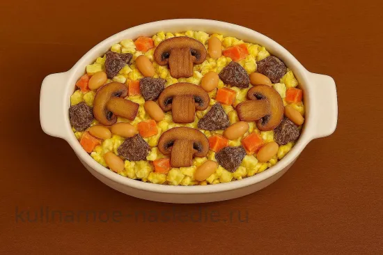 Салат «Маленькая ёлочка» - шаг 6