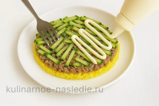 Салат «Загадай желание» - шаг 3 (изображение)