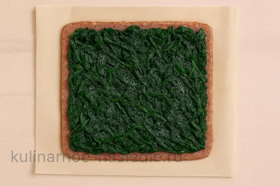 Слоеный пирог с сыром и зеленью - шаг 4