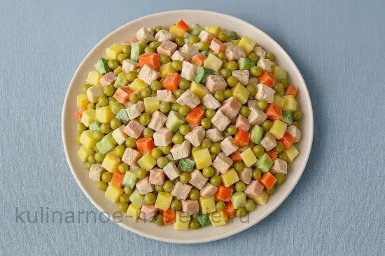 Салат «Звездопад» - шаг 2 (изображение)