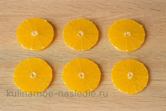 Сырные корзиночки с куриной печенью и апельсином - шаг 3 (изображение)