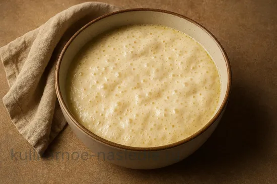 Слоёный кулич с джемом и орехами - шаг 1