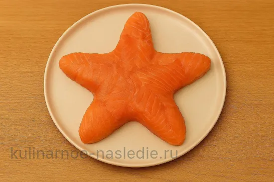 Салат «Морская звезда» - шаг 6 (изображение)